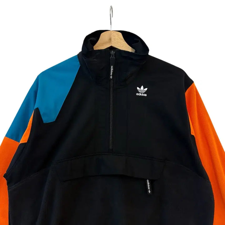 [BUNJANG] Adidas Originals PT3 Half-Zip Jacket L Black / 아디다스 오리지널스 PT3 하프집업 자켓 L 블랙