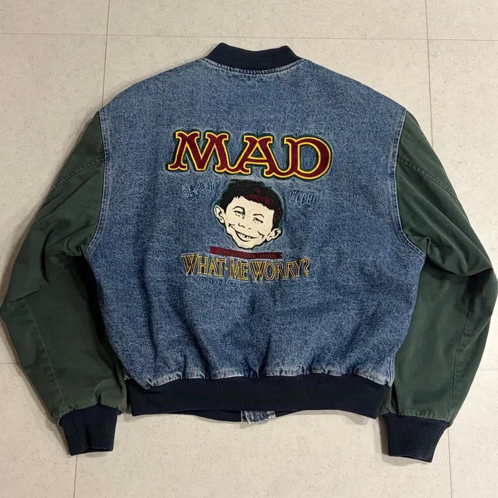 [BUNJANG] MAD Magazine Alfred E Neuman Jacket / MAD Magazine Jacket Alfred E Neuman