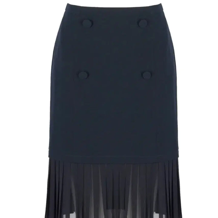 [BUNJANG] Jill Stuart Navy Pleated Skirt Size S / size s 질스튜어트 네이비 플리츠 스커트