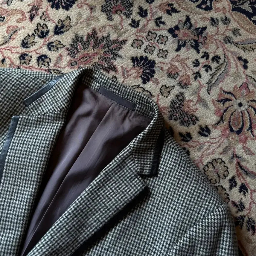 [BUNJANG] Ermenegildo Zegna Leather Piping Blazer Men&