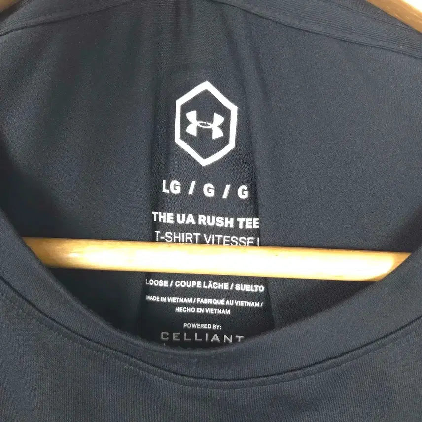 [BUNJANG] Under Armour Black Performance Sport T-Shirt (Men&