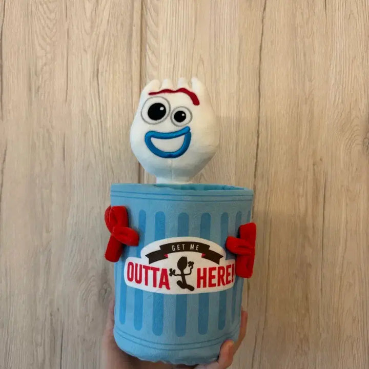 [BUNJANG] Toy Story Forky Character Plush Holder / 토이스토리 포키 인형 꽂이함