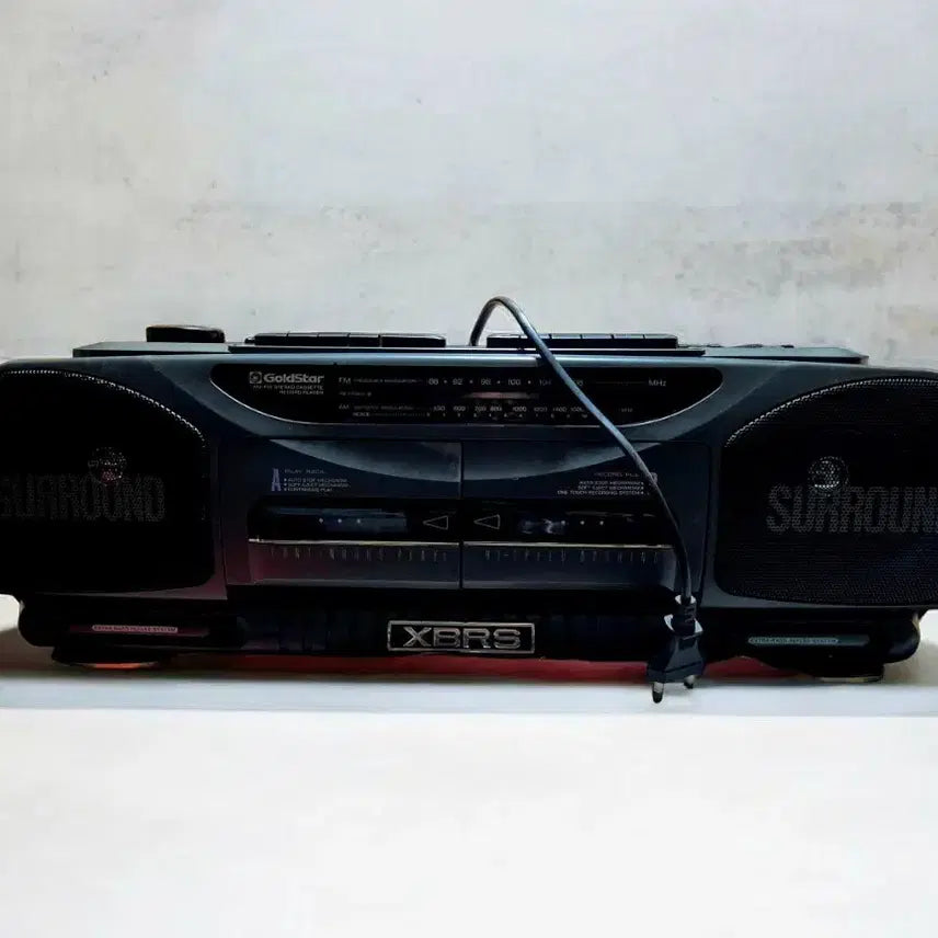 [BUNJANG] Goldstar Surround XBRS Cassette Radio / 골드스타 서라운드 XBRS 카세트 라디오