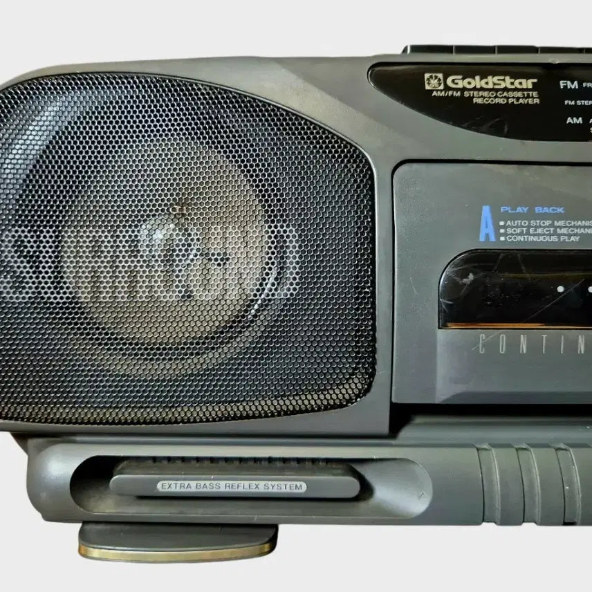 [BUNJANG] Goldstar Surround XBRS Cassette Radio / 골드스타 서라운드 XBRS 카세트 라디오