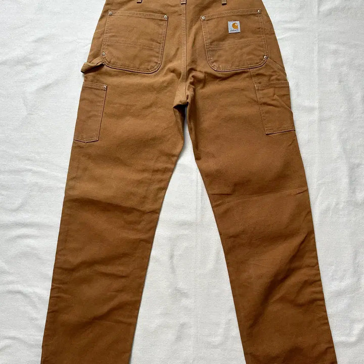[BUNJANG] Carhartt B01 Double Knee Work Pants Brown 33x32 / 칼하트 B01 브라운 더블니 워크 팬츠 33