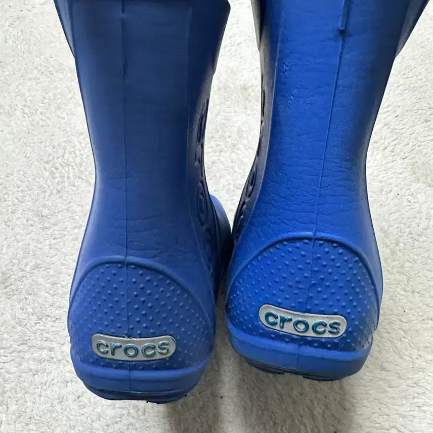 [BUNJANG] Crocs Blue Boots (Kids Size 165) / 크록스 부츠 파랑색 165