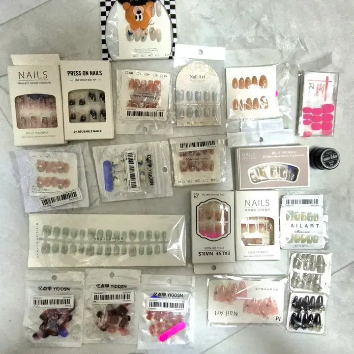[BUNJANG] Nail Tips M Size Set / 네일팁 M시이즈