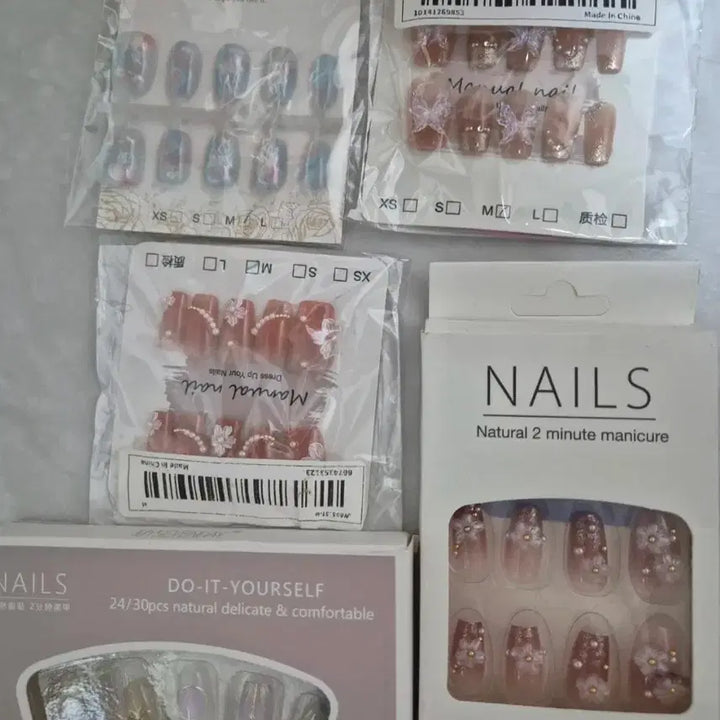 [BUNJANG] Nail Tips M Size Set / 네일팁 M시이즈