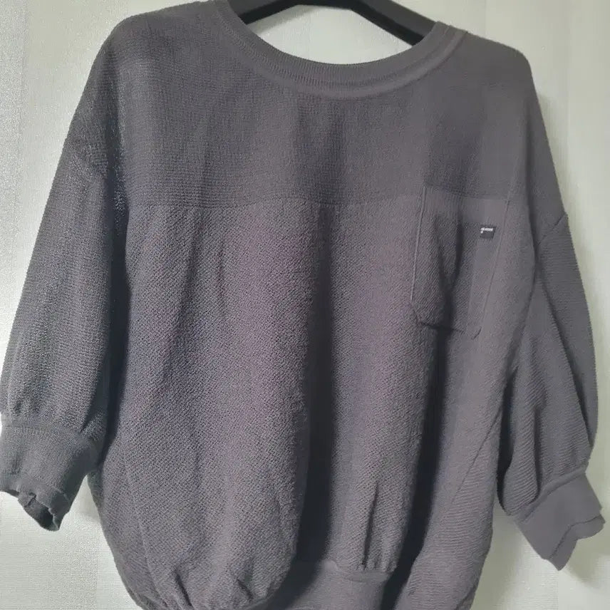 [BUNJANG] System Half Sleeve Knit Top / 23시스템 하프 슬리브 니트 탑