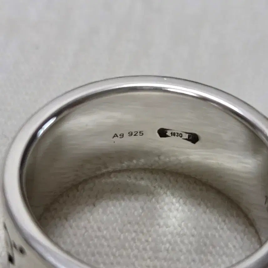 [BUNJANG] Gucci Silver Ring Made in Italy / 구찌 반지 실버 made in italy