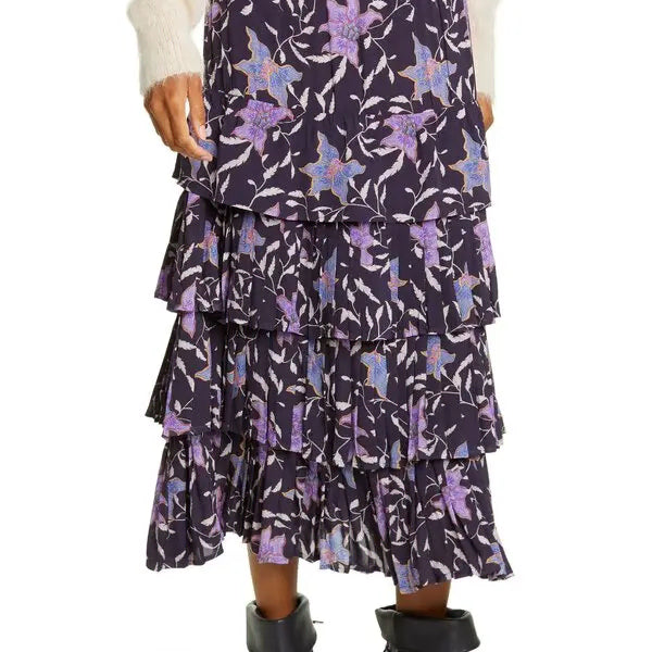 [BUNJANG] Isabel Marant Etoile Floral Long Skirt / 이자벨마랑 에뚜왈 플로랄 롱 스커트 34
