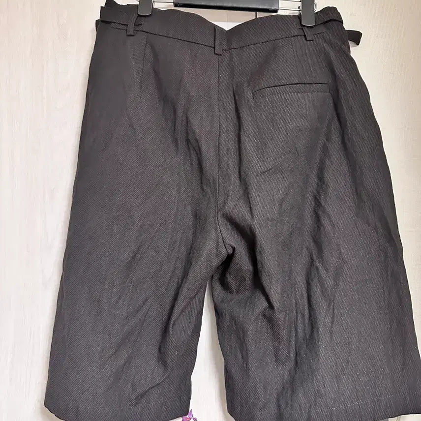 [BUNJANG] HAECHING ROOM Bermuda Pants Metallic Brown Size 3 / 해칭룸 버뮤다팬츠 메탈브라운 3size