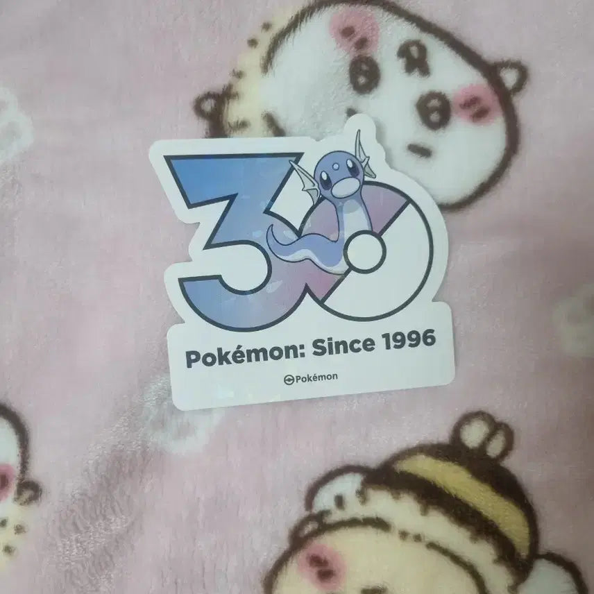 [BUNJANG] Pokemon 30th Anniversary Minion Sticker / 포켓몬 30주년 스티커 미뇽