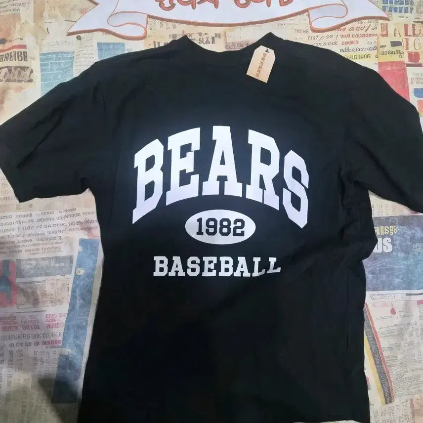 [BUNJANG] Doosan Bears Short Sleeve T-Shirt / 두산베어스 반팔