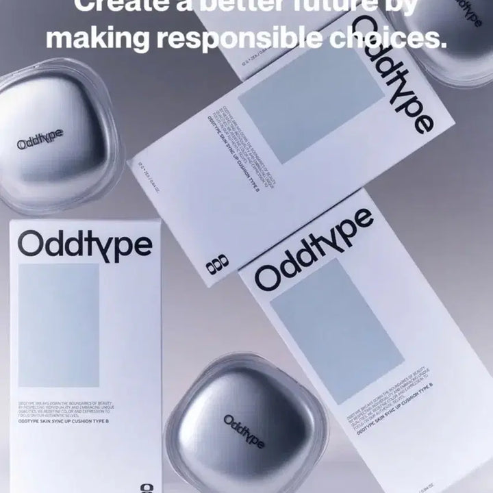 [BUNJANG] Oddtype Skin Sync Up Cushion SPF 50+ PA++++ (21 Ivory) - Sealed Set / 미개봉새상품)오드타입 스킨 싱크 업 쿠션 21 아이보리 본품+리필