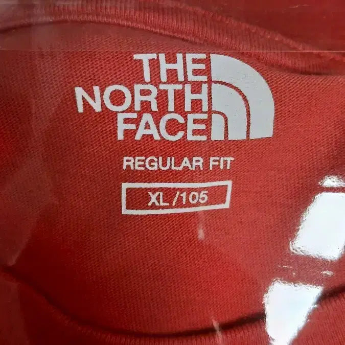 [BUNJANG] The North Face Red T-Shirt XL / 중고 노스페이스 반팔티 레드 XL