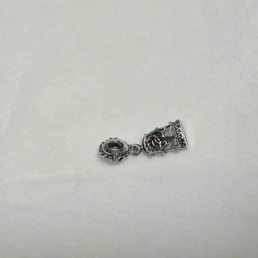[BUNJANG] Pandora Disney Beauty and the Beast Rose Sterling Silver 925 Necklace / 실버 925 ] Pandora Disney 판도라 미녀와야수 장미