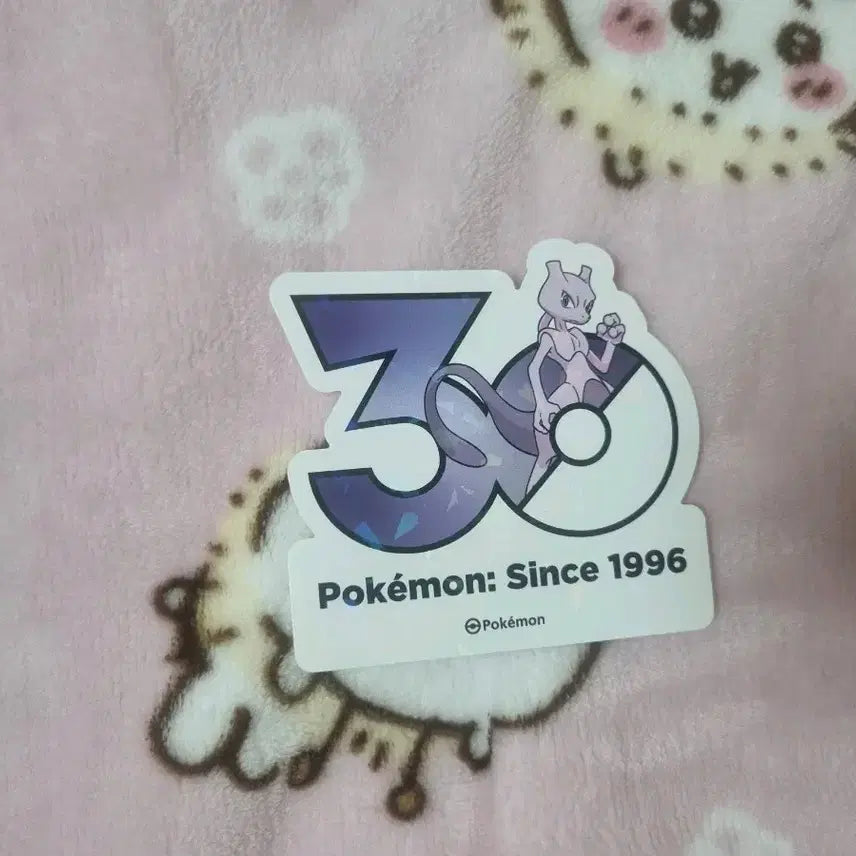 [BUNJANG] Pokemon Mew 30th Anniversary Sticker / 포켓몬 뮤 스티커 30주년 판매