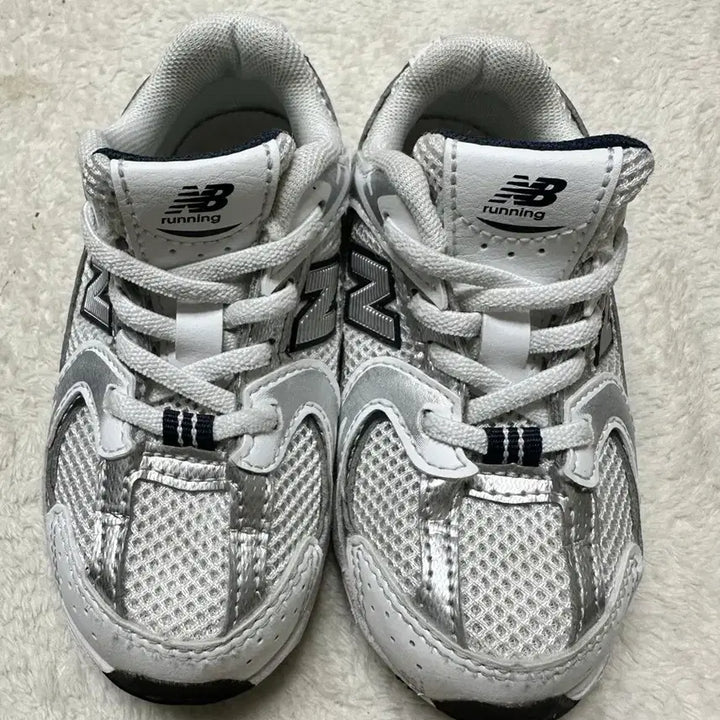 [BUNJANG] New Balance 530 Kids Sneakers Silver/White / 뉴발란스 530 키즈 운동화 실버/화이트 135
