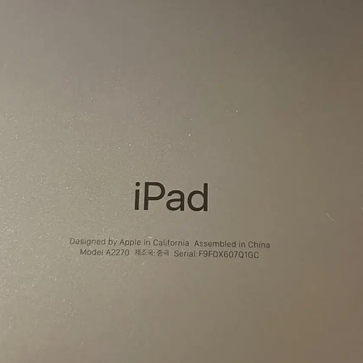 [BUNJANG] Apple iPad 8th Gen Space Gray WiFi 32GB with Apple Pencil / 아이패드8세대 스페이스그레이 wifi 32gb + 펜슬
