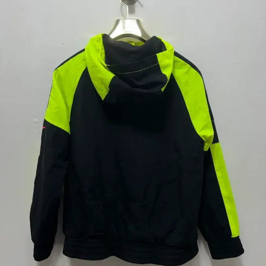 [BUNJANG] Nike Mercurial Windbreaker Jersey Fluorescent Black Kids Size 140 / 나이키 머큐리얼 바람막이 져지 형광 블랙 키즈 140사이즈