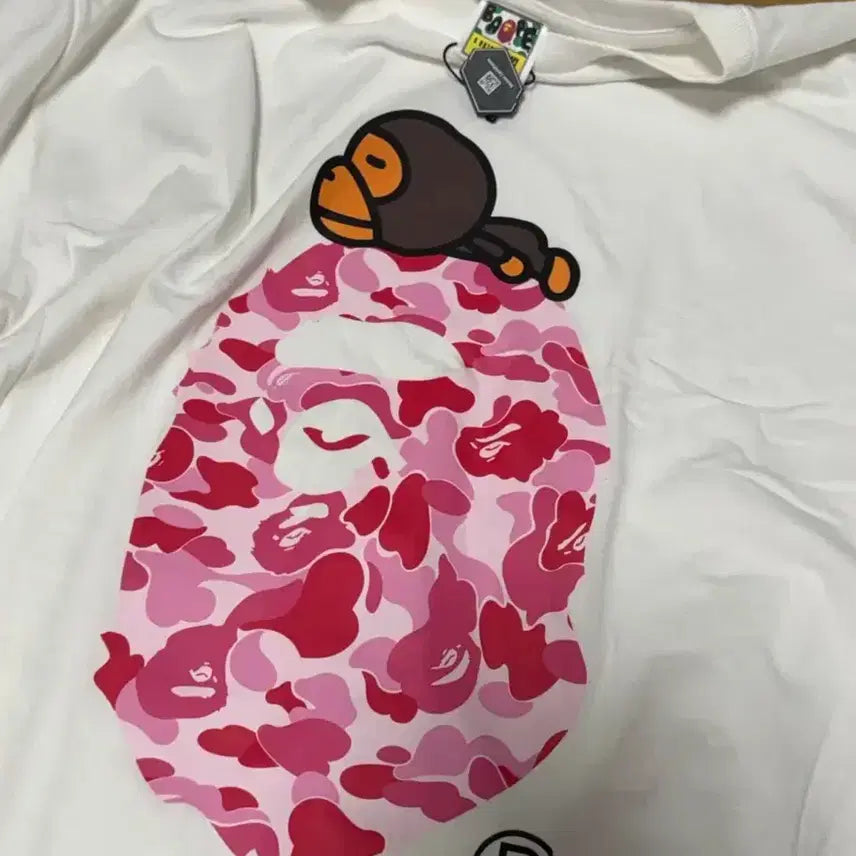 [BUNJANG] BAPE Milo T-Shirt Size M / 베이프 마일로 반팔티 M