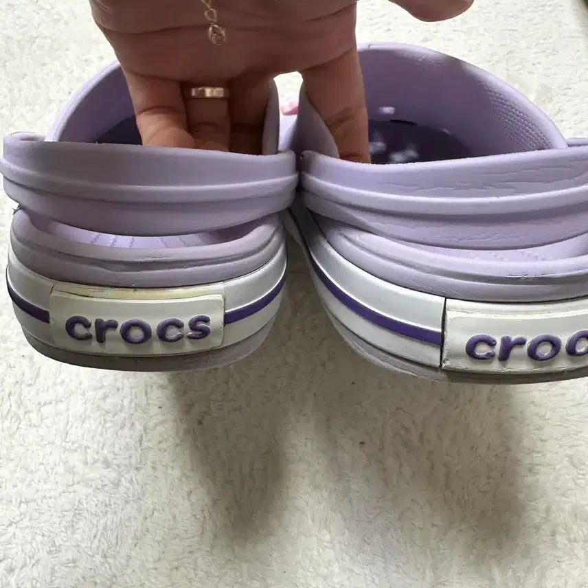 [BUNJANG] Crocs Lavender Kids Clogs Size 190 / 크록스 라벤더색 190