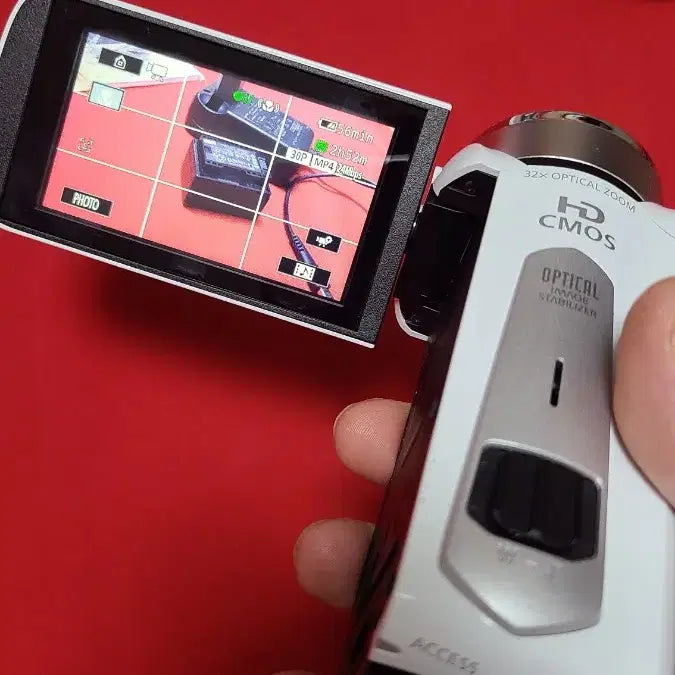 [BUNJANG] Canon Vixia HF R41 HD Camcorder - White / 캐논 ivis HF R41 캠코더 화이트