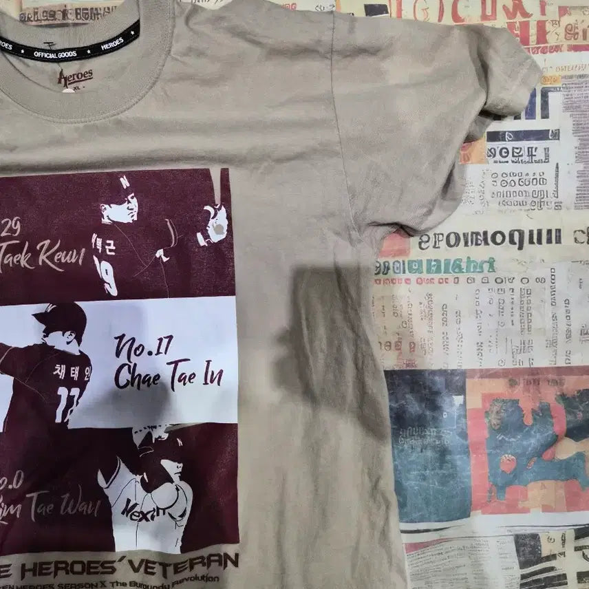 [BUNJANG] Heroes T-Shirt / 히어로즈 반팔