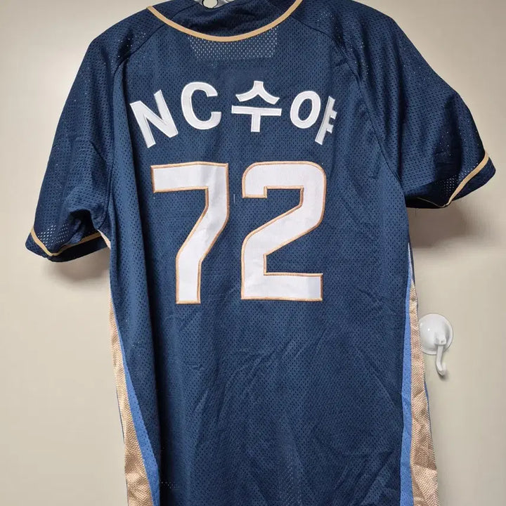 [BUNJANG] Wilson NC Dinos Authentic Navy Away Baseball Jersey 100 / 윌슨 정품 엔씨다이노스 유니폼 100사이즈 팝니다