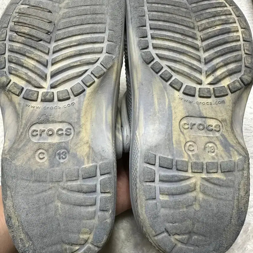 [BUNJANG] Crocs Classic Marbled Slides / 크록스 클래식 마블 슬리퍼 190