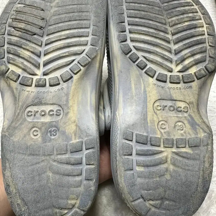 [BUNJANG] Crocs Classic Marbled Slides / 크록스 클래식 마블 슬리퍼 190