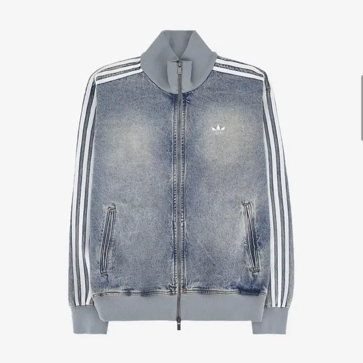 [BUNJANG] Adidas x Atmos Denim Firebird Track Top Indigo Denim XL / 아디다스 x 아트모스 데님 파이어버드 트랙탑 인디고 데님 XL 새상품