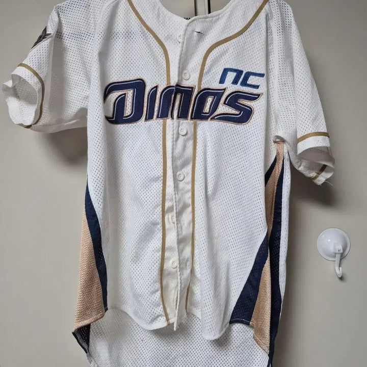 [BUNJANG] NC Dinos Baseball Uniform Na Sung-bum Marked Size 95 / 엔씨다이노스 유니폼 95사이즈 나성범 마킹 팝니다