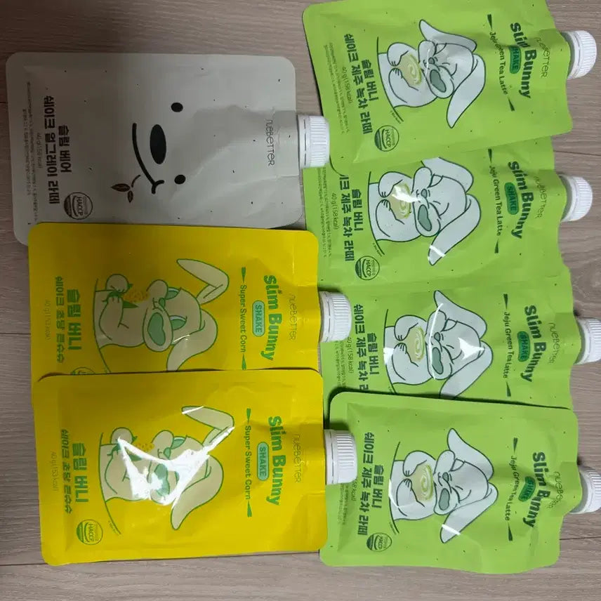 [BUNJANG] Slim Bunny Jeju Green Tea Latte, Earl Grey, and Sweet Corn Shake Drinks / 슬림버니 제주 녹차라떼 / 얼그레이 / 초당 옥수수 쉐이크