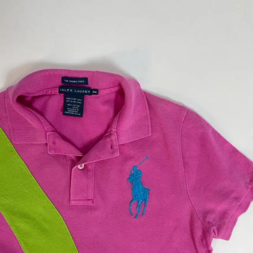 [BUNJANG] Ralph Lauren Pink Big Pony Oxford Shirt / 랄프로렌 핑크 빅포니 pk 셔츠