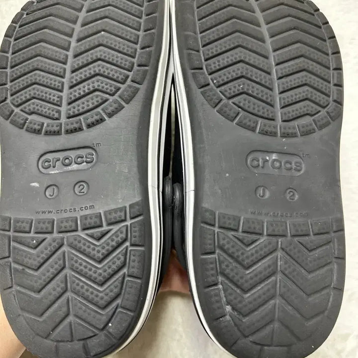 [BUNJANG] Crocs Black Faux Fur Lined Clogs 210mm / 크록스 블랙 털뭉치 210