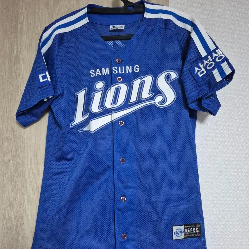 [BUNJANG] Samsung Lions Dynasty Era Nepos Authentic Uniform 95 Size Jinkapryong Marked / 삼성라이온즈 왕조시절 네포스 정품 유니폼 95사이즈 진갑용 마킹 판매합니