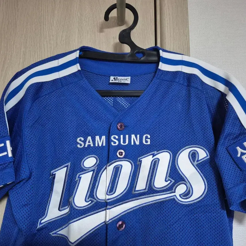 [BUNJANG] Samsung Lions Dynasty Era Nepos Authentic Uniform 95 Size Jinkapryong Marked / 삼성라이온즈 왕조시절 네포스 정품 유니폼 95사이즈 진갑용 마킹 판매합니