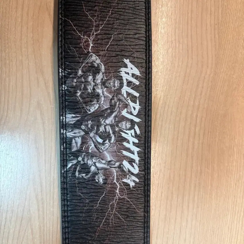 [BUNJANG] Park Jae-hoon Limited Edition "ALLRIGHT24" Weightlifting Belt (Size M) / 박재훈 한정판 벨트(상태 최상이예요!)