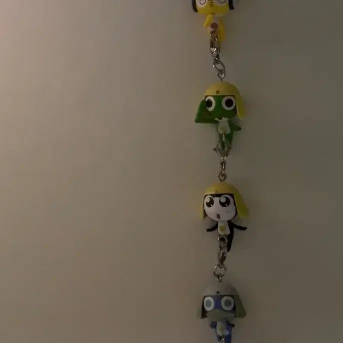[BUNJANG] Keroro Gacha "Jooljoollee" Keyring Bundle Set / 케로로 줄줄이 가챠 키링 일괄