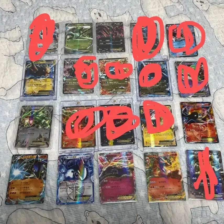 [BUNJANG] Pokemon Cards Bundle Set / 포켓몬카드 일괄 EX bw xy