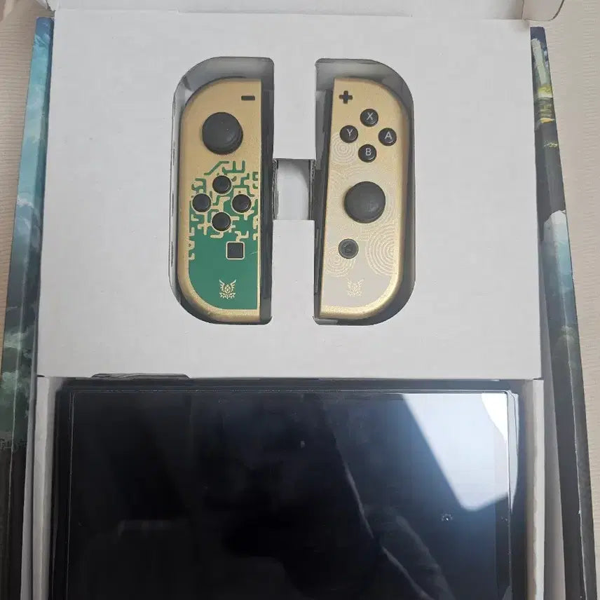 [BUNJANG] Nintendo Switch Zelda Edition Bundle with Breath of the Wild and Tears of the Kingdom / 닌텐도 스위치 젤다에디션+야숨,왕눈
