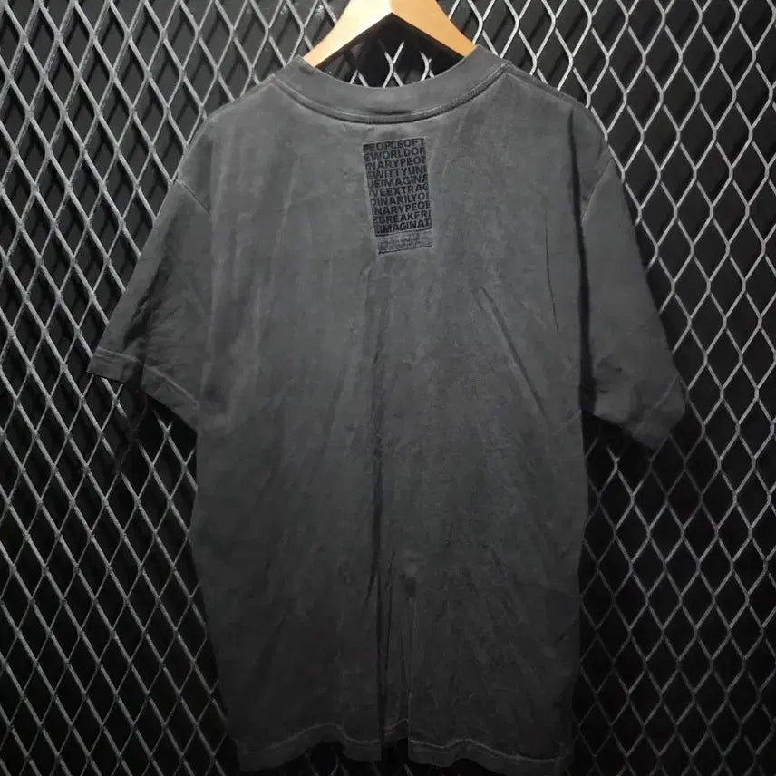 [BUNJANG] People of the World Graphic Print T-Shirt / 피플오브더월드 반팔 L