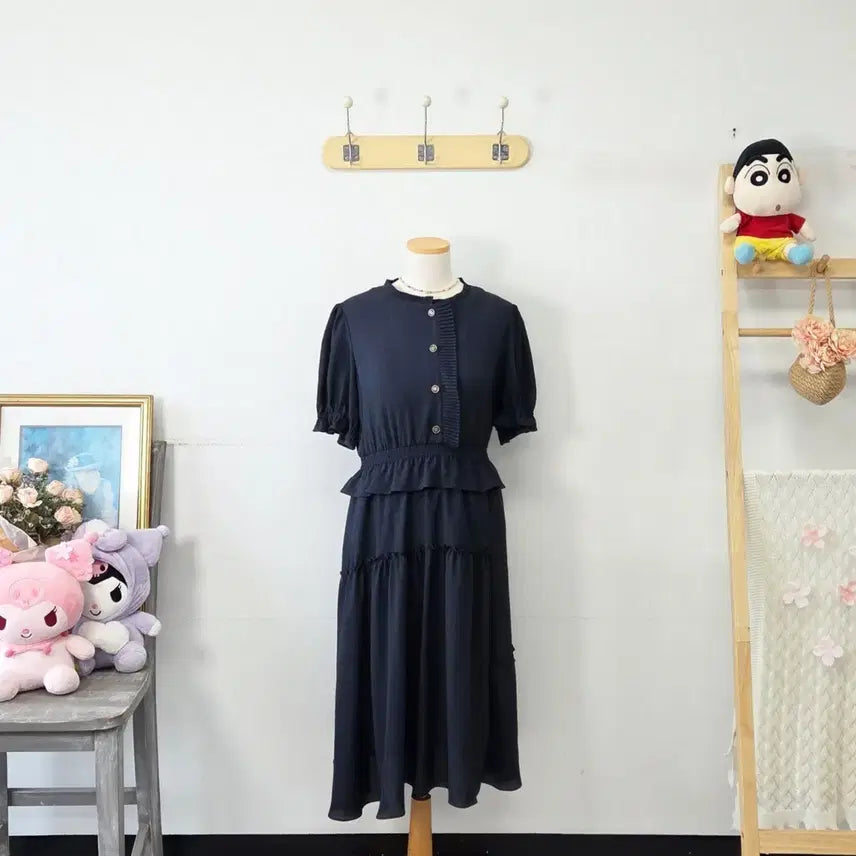 [BUNJANG] THE IZZAT Lovely Long Vintage Dress / 빈티지 만원샵 THE IZZAT 러블리 롱 원피스