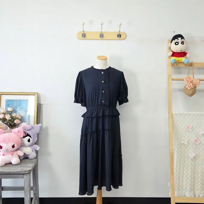 [BUNJANG] THE IZZAT Lovely Long Vintage Dress / 빈티지 만원샵 THE IZZAT 러블리 롱 원피스