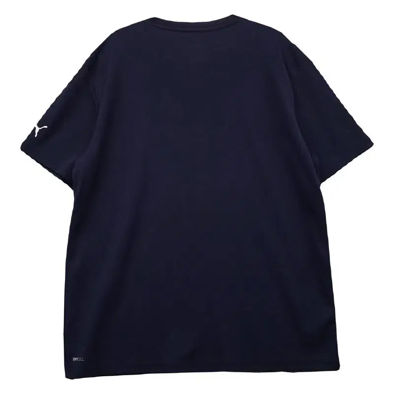 [BUNJANG] Puma Printing Short Sleeve T-Shirt XL (105) / 푸마 프린팅 네이비 반팔티 XL (105)