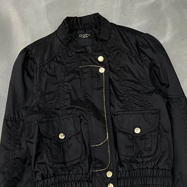 [BUNJANG] GGPX Cropped Bomber Jacket / GGPX 크롭 봄버 자켓 y18073