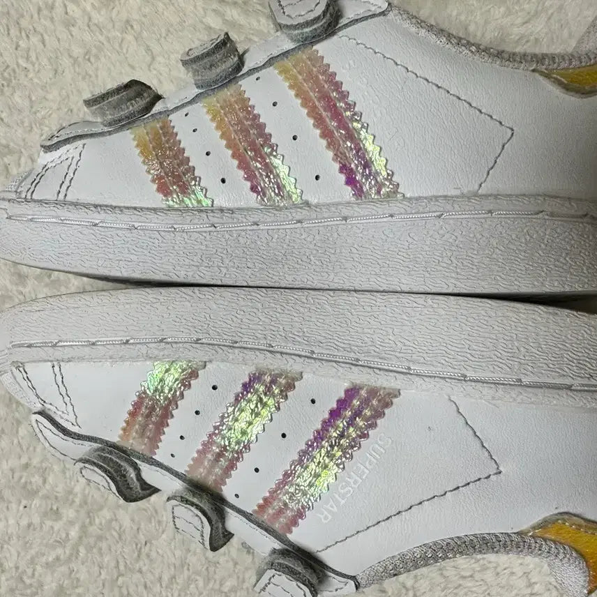 [BUNJANG] Adidas Superstar Velcro Toddler Shoes 140 / 아디다스 슈퍼스타 벨크로 유아 신발 140