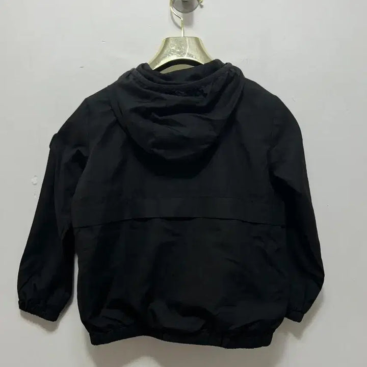[BUNJANG] Nike Kids Black Hooded Windbreaker 105 Size / 나이키 바람막이 후드 검정색 키즈 105사이즈